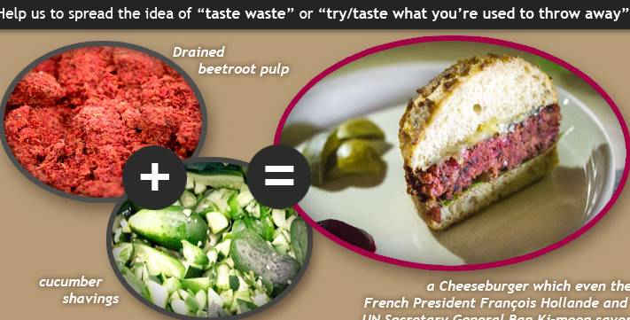 Pomozte nám šířit myšlenku „taste waste“ neboli „vyzkoušej/ochutnej to, co jsi zvyklý vyhazovat“