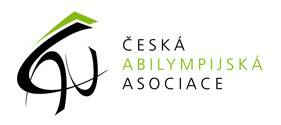 Česká abilympijská asociace - logo