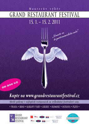 Letáček Grand Restaurant Festivalu 2011