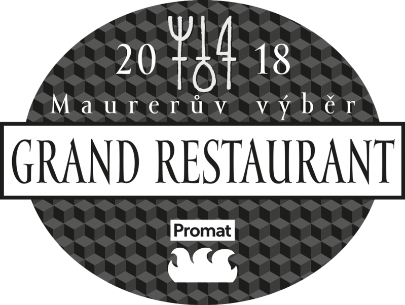 Samolepka Grand Restaurant 2018