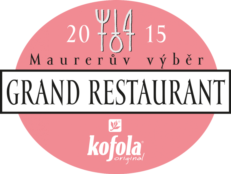 Samolepka Grand Restaurant 2015