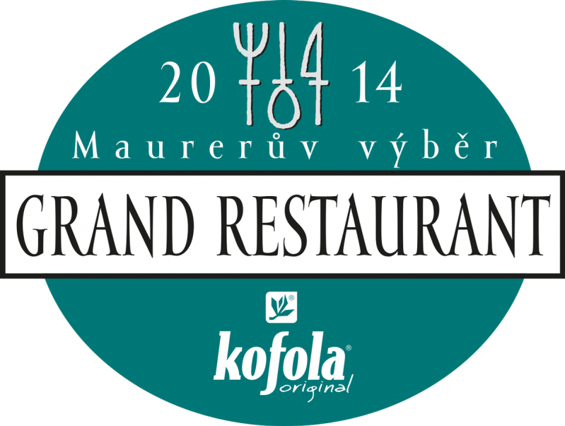 Samolepka Grand Restaurant 2014