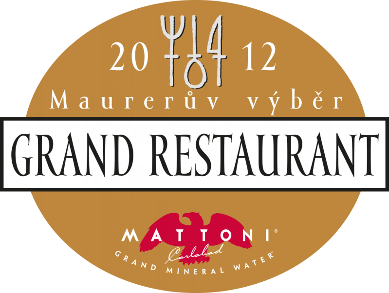 Samolepka Grand Restaurant 2012