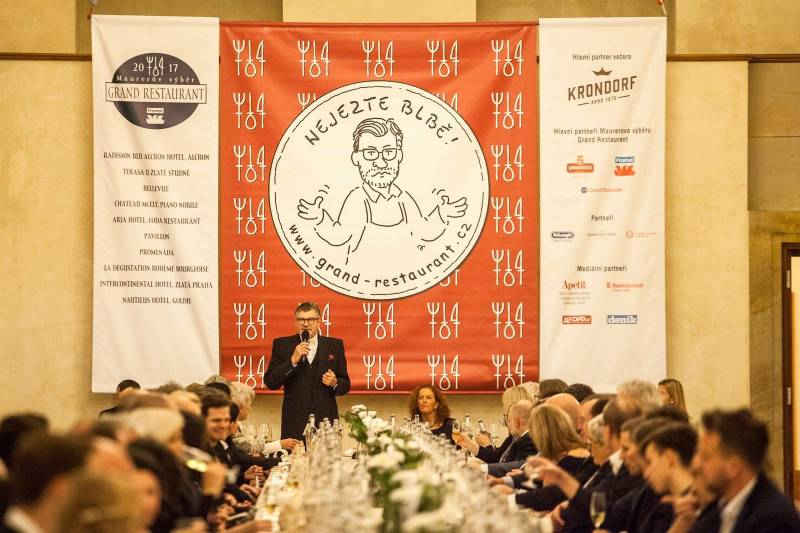 Vyhlášení Grand Restaurant 2017 – Míčovna Pražského hradu 6