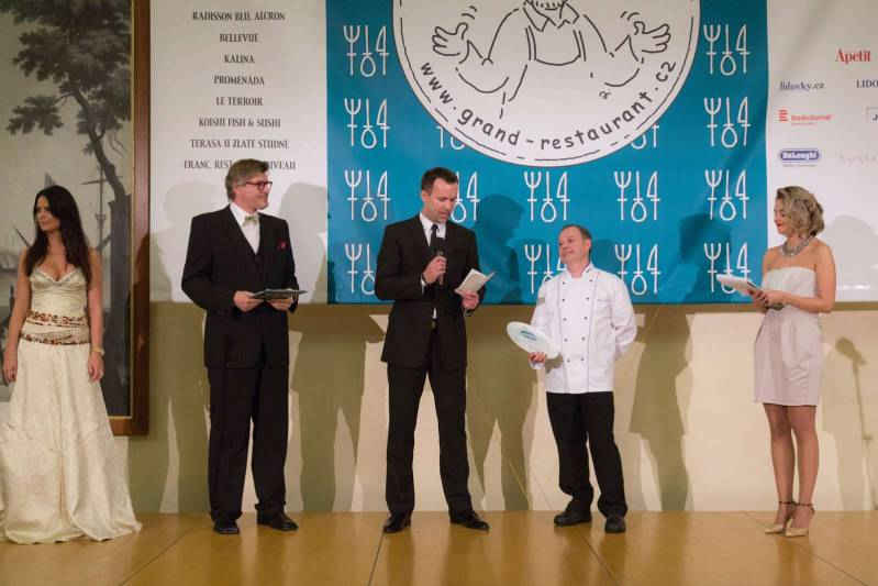 Vyhlášení Grand Restaurant 2014 – Míčovna Pražského hradu 10