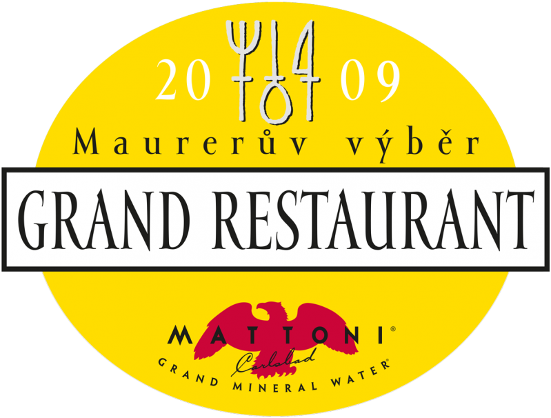 Samolepka Grand Restaurant 2009