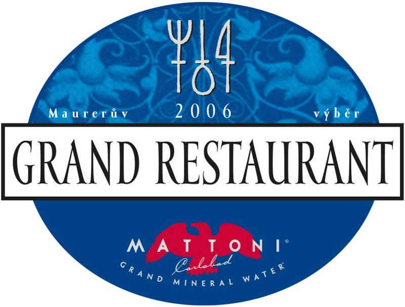 Samolepka Grand Restaurant 2011