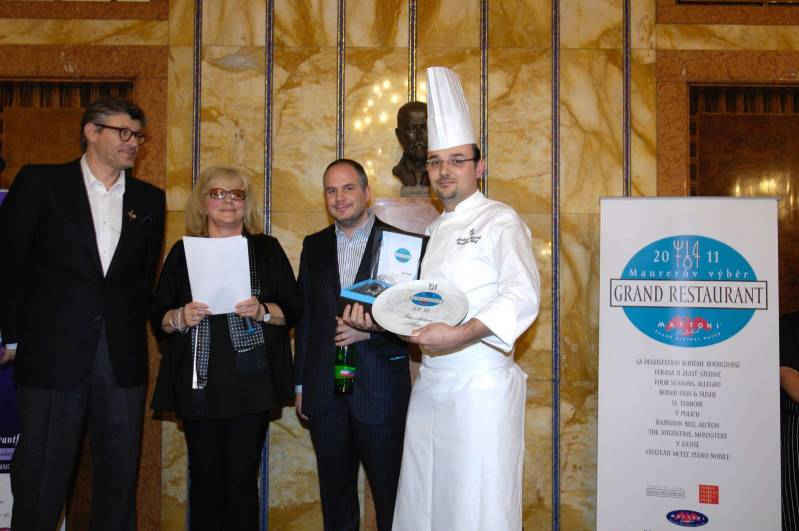 Vyhlášení Grand Restaurant 2011 – Rezidence primátora hl.m. Prahy 10