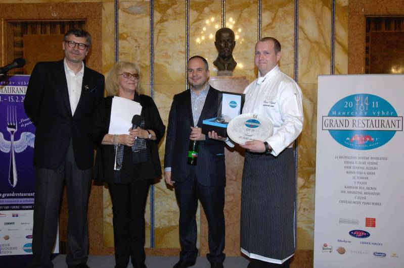 Vyhlášení Grand Restaurant 2011 – Rezidence primátora hl.m. Prahy 11