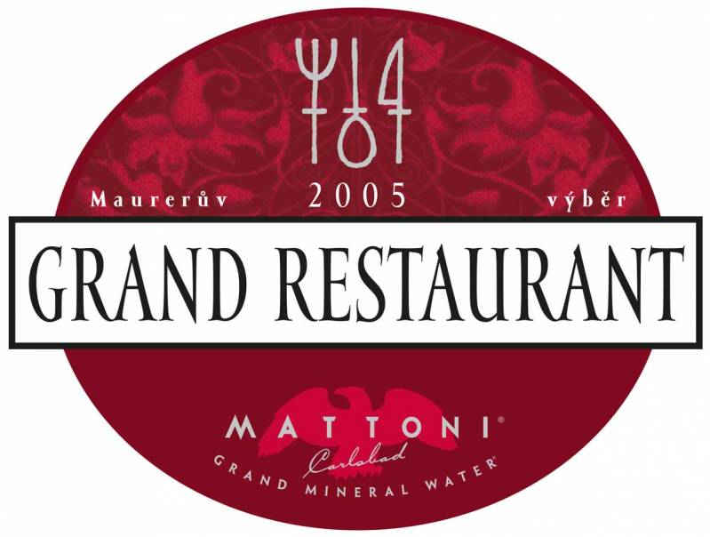 Samolepka Grand Restaurant 2005