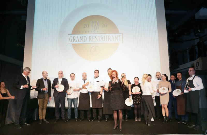 Vyhlášení TOP10 Grand Restaurant 2020