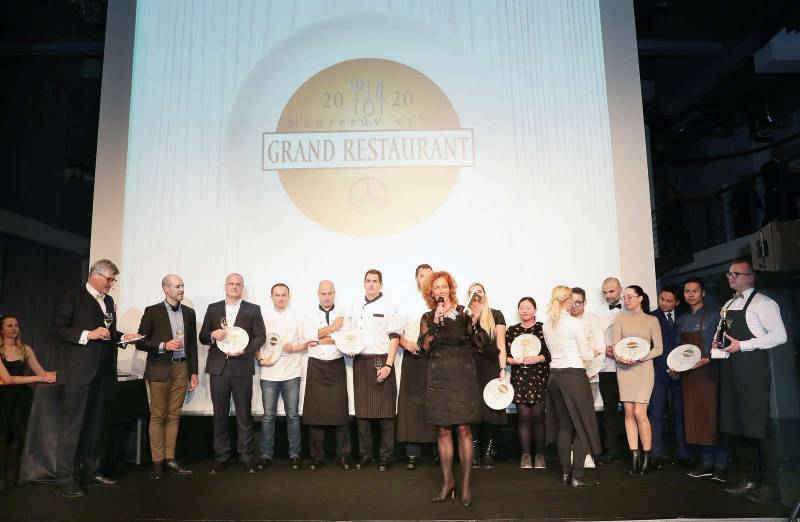 Vyhlášení Grand Restaurant 2020 – Showroom Mercedes-benz 17