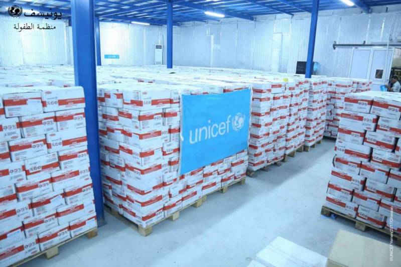 UNICEF - Zásoby terapeutické výživy Plumpy'Nut